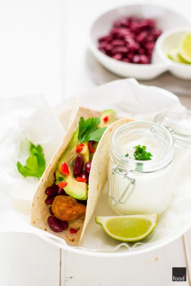 Zdjęcie - Ekspresowe tacos z kurczakiem - Przepisy kulinarne ze zdjęciami