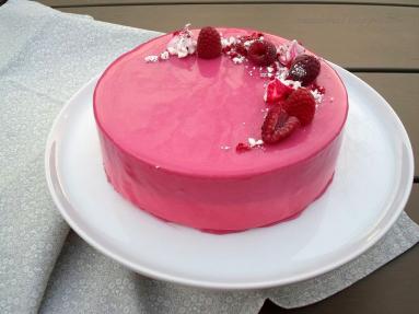 Zdjęcie - Ciasto na wiosnę. Różowe - Przepisy kulinarne ze zdjęciami