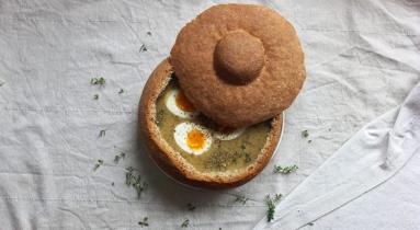 Zdjęcie - Pełnoziarnisty chleb do żurku - Przepisy kulinarne ze zdjęciami