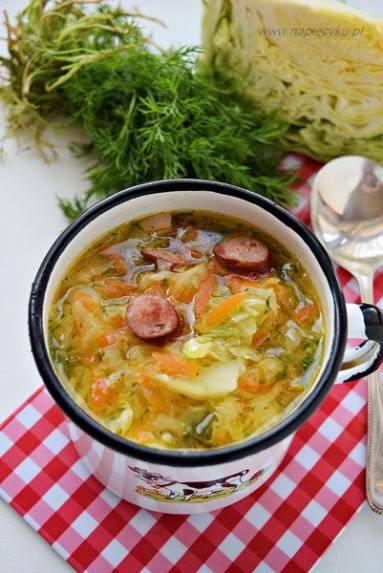 Zdjęcie: Zupa z młodej kapusty Zdjęcie - Zupa z młodej kapusty - Przepisy kulinarne ze zdjęciami