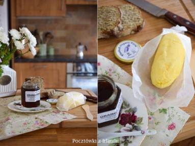 Zdjęcie - Domowe masło śmietankowe | U stóp Benbulbena - Przepisy kulinarne ze zdjęciami