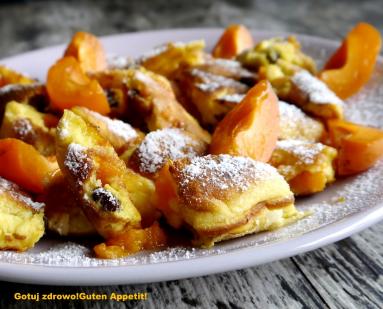 Zdjęcie - Kaiserschmarrn - omlet cesarski z morelami - Przepisy kulinarne ze zdjęciami