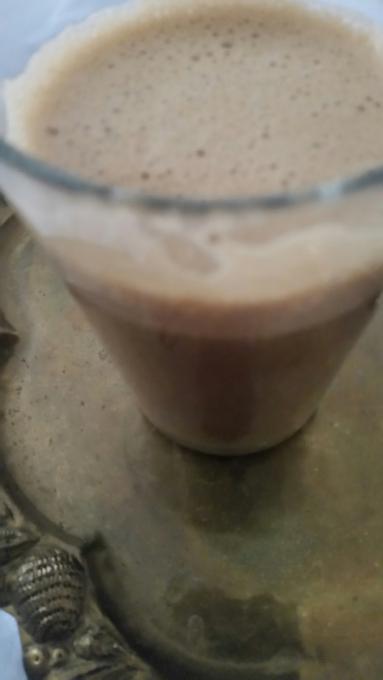 Zdjęcie - Kawa bananowo-karmelowa i jak zrobić karmel - Przepisy kulinarne ze zdjęciami