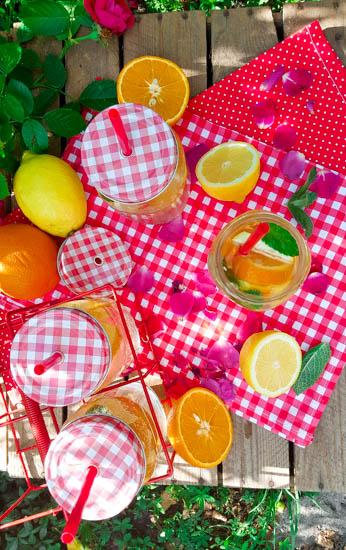 Zdjęcie - Lemoniada cytrusowa - Przepisy kulinarne ze zdjęciami