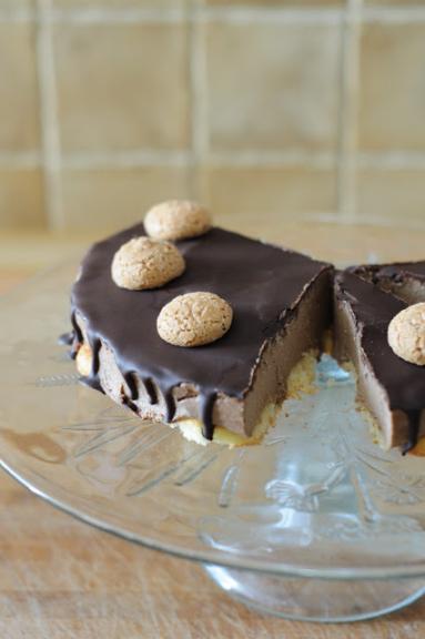 Zdjęcie - Podwójnie czekoladowy sernik jaglany - Przepisy kulinarne ze zdjęciami