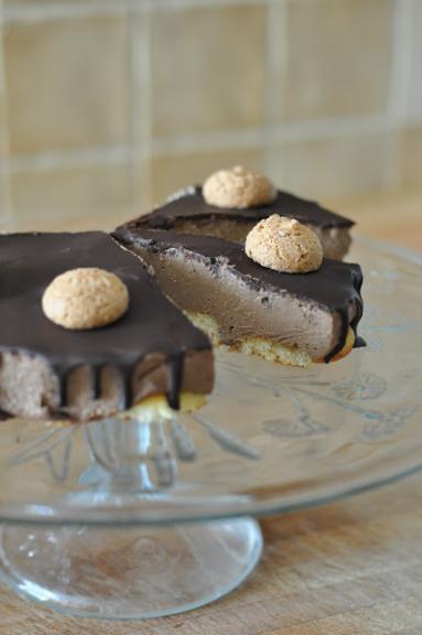 Zdjęcie - Podwójnie czekoladowy sernik jaglany - Przepisy kulinarne ze zdjęciami