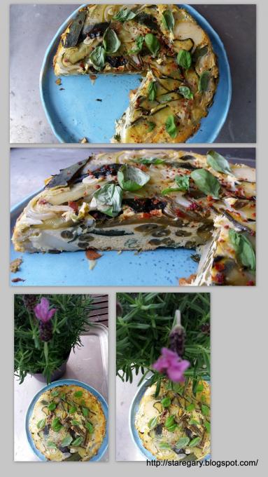 Zdjęcie - Warzywa zapiekane w piekarniku czyli wariacje nt. hiszpańskiej tortilli - Przepisy kulinarne ze zdjęciami