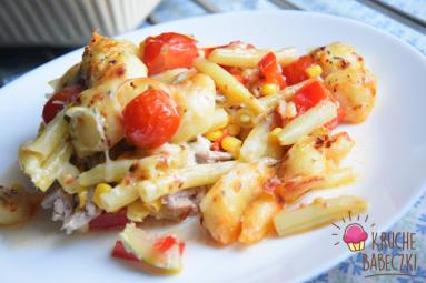 Zdjęcie - Zapiekanka z gnocchi, mięsem mielonym i warzywami - Przepisy kulinarne ze zdjęciami