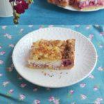 Zdjęcie - Ciasto z malinami i mleczną pianką cytrynową - Przepisy kulinarne ze zdjęciami