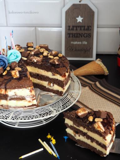 Zdjęcie - Czekoladowy tort z lodami - Przepisy kulinarne ze zdjęciami