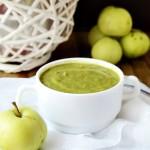 Zdjęcie - Zupa kremowa z porów i jabłek - Przepisy kulinarne ze zdjęciami