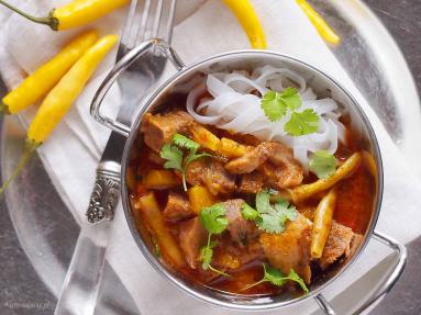 Zdjęcie - Tajskie czerwone curry z dynią i gęsią / Thai red curry with goose and pumpkin - Przepisy kulinarne ze zdjęciami