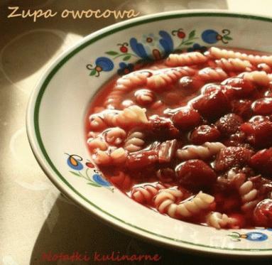 Zdjęcie - Zupa owocowa - Przepisy kulinarne ze zdjęciami