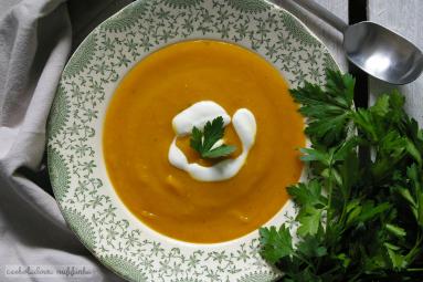 Zdjęcie - Zupa krem z dyni - Przepisy kulinarne ze zdjęciami