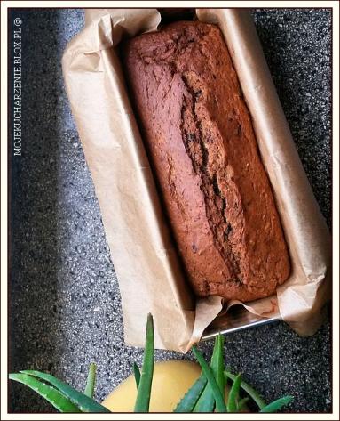 Zdjęcie - Chlebek bananowy z jabłkiem, czekoladą i suszoną żurawiną - Przepisy kulinarne ze zdjęciami