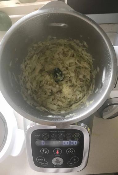 Zdjęcie - Śmietankowa kapusta z boczkiem / Creamy cabbage with bacon - Przepisy kulinarne ze zdjęciami