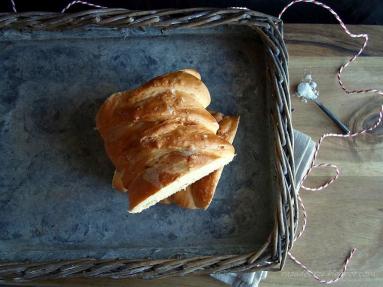 Zdjęcie - Chlebek z łososiem wędzonym - Przepisy kulinarne ze zdjęciami