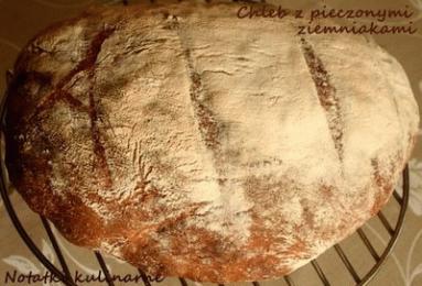 Zdjęcie - Weekendowa piekarnia #38 - Chleb z pieczonymi ziemniakami - Przepisy kulinarne ze zdjęciami