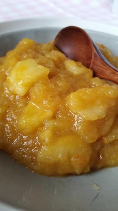 Zdjęcie - Szybki dżem bez cukru, z jabłek i persymon - Przepisy kulinarne ze zdjęciami