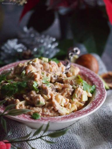 Zdjęcie - Sałatka śledziowa z awokado / Avocado herring salad - Przepisy kulinarne ze zdjęciami