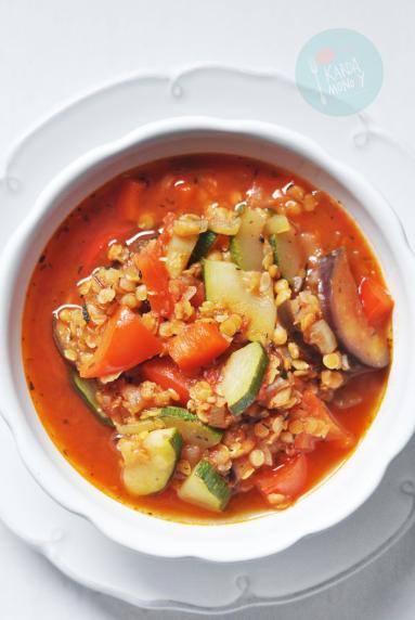 Zdjęcie: Ratatouille z soczewicą Zdjęcie - Ratatouille z soczewicą - Przepisy kulinarne ze zdjęciami