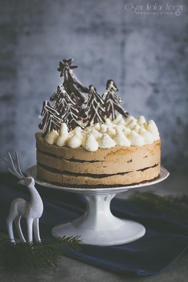 Zdjęcie - Piernikowy tort mocha - Przepisy kulinarne ze zdjęciami