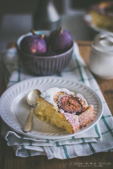 Zdjęcie - Sufletowe ciasto z figami - Przepisy kulinarne ze zdjęciami