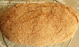 Zdjęcie - Weekendowa piekarnia #39 - Chleb orkiszowy z pszenicą bulgur (kuskusem) - Przepisy kulinarne ze zdjęciami