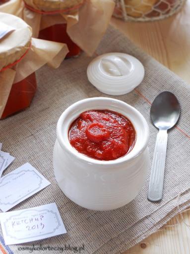 Zdjęcie - Domowy pikantny ketchup. - Przepisy kulinarne ze zdjęciami