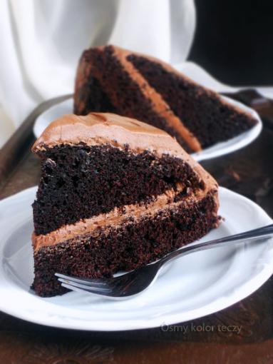Zdjęcie - Rustykalny torcik czekoladowy. - Przepisy kulinarne ze zdjęciami
