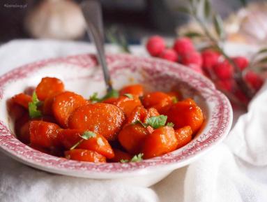 Zdjęcie - Marchewka glazurowana z imbirem / Sugar glazed carrot with ginger - Przepisy kulinarne ze zdjęciami