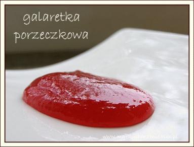 Zdjęcie - Galaretka z czerwonej porzeczki  - Przepisy kulinarne ze zdjęciami