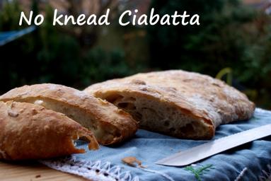 Zdjęcie - Ciabatta bez zagniatania - Przepisy kulinarne ze zdjęciami
