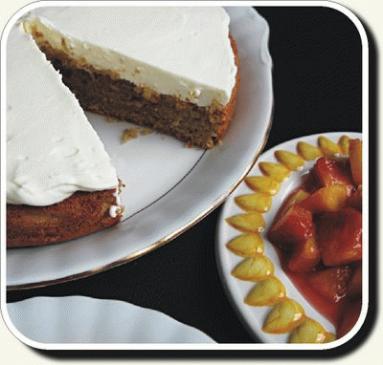 Zdjęcie - Weekendowa Cukiernia #9 - Ciasto brzoskwiniowe z kandyzowanym imbirem - Przepisy kulinarne ze zdjęciami