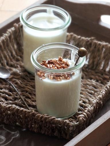 Zdjęcie - wegański jogurt kokosowy - Przepisy kulinarne ze zdjęciami