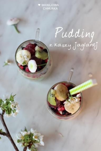 Zdjęcie - Pudding z kaszy jaglanej - Przepisy kulinarne ze zdjęciami