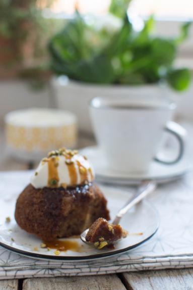 Zdjęcie - Pudding figowy z jabłkami - Przepisy kulinarne ze zdjęciami