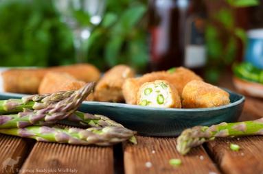 Zdjęcie - Krokiety serowo szparagowe - Przepisy kulinarne ze zdjęciami