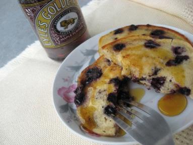 Zdjęcie - Pancakes z  jagodami  - Przepisy kulinarne ze zdjęciami