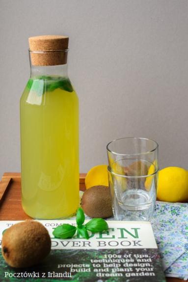 Zdjęcie - Lemoniada z kiwi | U stóp Benbulbena - Przepisy kulinarne ze zdjęciami