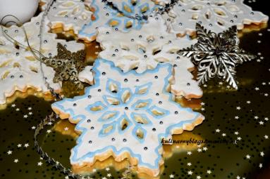Zdjęcie - Ciasteczka – Płatki sniegu - Przepisy kulinarne ze zdjęciami