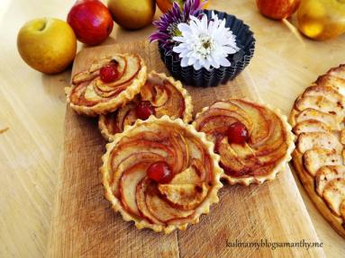 Zdjęcie - Tartaletki z jabłkami - Przepisy kulinarne ze zdjęciami