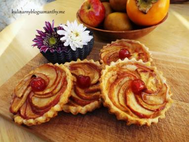 Zdjęcie - Tartaletki z jabłkami - Przepisy kulinarne ze zdjęciami