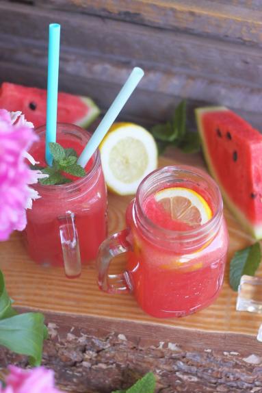 Zdjęcie - Lemoniada arbuzowa - Przepisy kulinarne ze zdjęciami