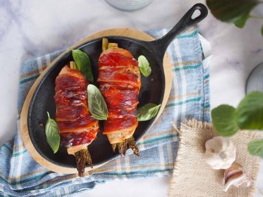 Zdjęcie - Mięsne roladki ze szparagami - Przepisy kulinarne ze zdjęciami