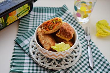 Zdjęcie - Krokiety z mięsem i warzywami cioci Marysi - Przepisy kulinarne ze zdjęciami