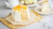Zdjęcie - Ciasto z kremem cytrynowym i kokosem - Przepisy kulinarne ze zdjęciami