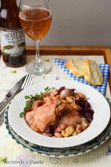 Zdjęcie - Poulet á la bretonne, czyli kurczak po bretońsku | U stóp Benbulbena - Przepisy kulinarne ze zdjęciami
