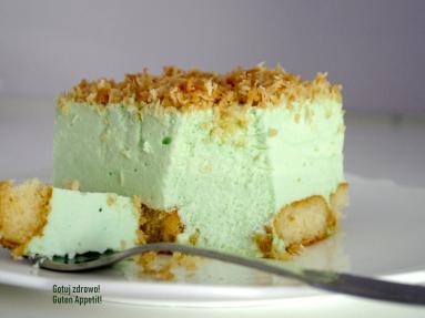 Zdjęcie - Ciasto śnieżny puch - bajeczy sernik - Przepisy kulinarne ze zdjęciami
