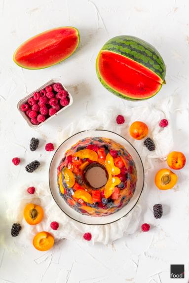 Zdjęcie - Terrina na cydrze z owocami lata - Przepisy kulinarne ze zdjęciami